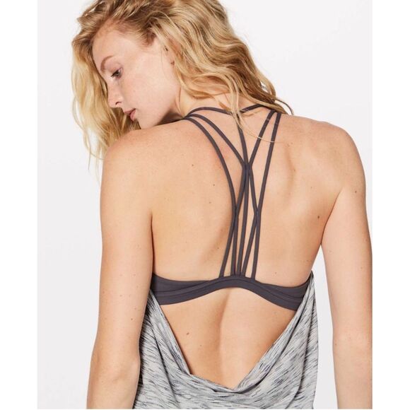 Lululemon Raise The Barre Tank Size 4 Tiger Space Dye Dark Carbon Athletic - Picture 3 of 10